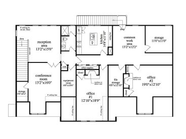 2nd Floor Plan, 053G-0028