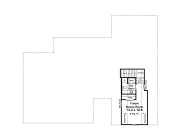 2nd Floor Plan, 001H-0146