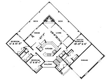 Floor Plan, 032H-0010