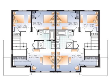 2nd Floor Plan, 027M-0067