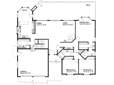 Floor Plan, 013H-0044