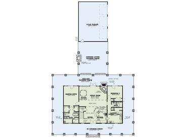 1st Floor Plan, 025H-0367