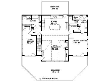 1st Floor Plan, 006H-0063