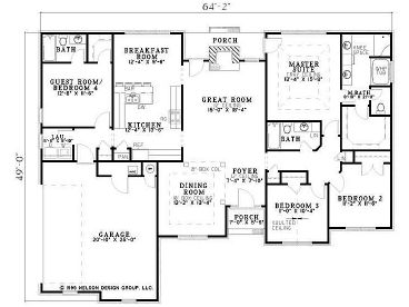 Floor Plan, 025H-0076
