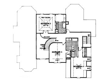 2nd Floor Plan, 007H-0114
