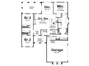 Floor Plan, 050H-0529