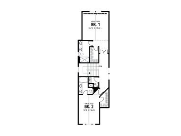 2nd Floor Plan, 034H-0161
