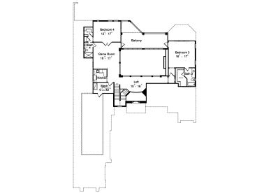 2nd Floor Plan, 043H-0228