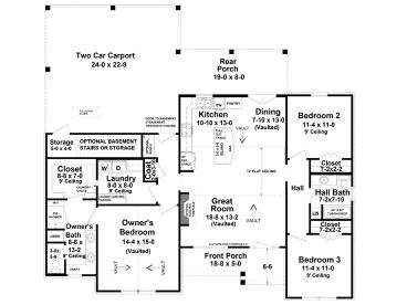 Floor Plan, 001H-0255