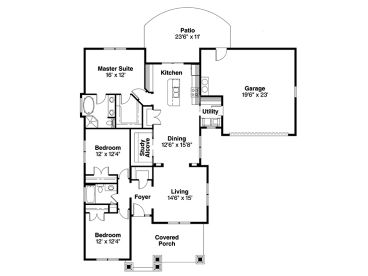 Floor Plan, 051H-0099