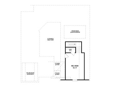 2nd Floor Plan, 006H-0177