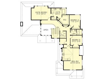 2nd Floor Plan, 035H-0144