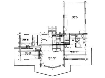 1st Floor Plan, 012L-0027