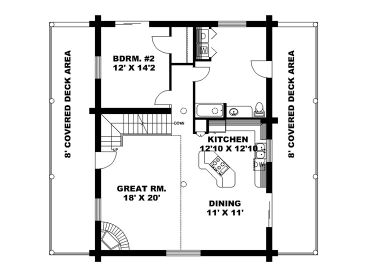 1st Floor Plan, 012L-0024