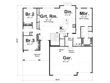Floor Plan, 050H-0117