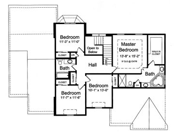 2nd Floor Plan, 046H-0027