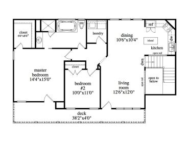 2nd Floor Plan, 053G-0018