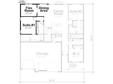 Opt. Floor Plan, 031H-0520