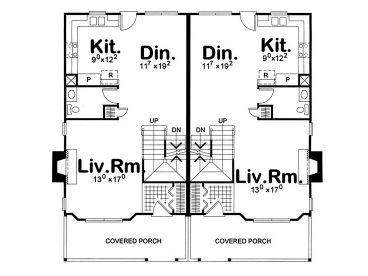 1st Floor Plan, 031M-0037