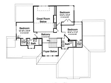 2nd Floor Plan, 046H-0060