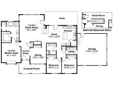 Floor Plan, 051H-0058