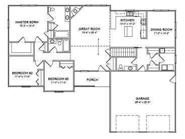 Floor Plan, 048H-0065