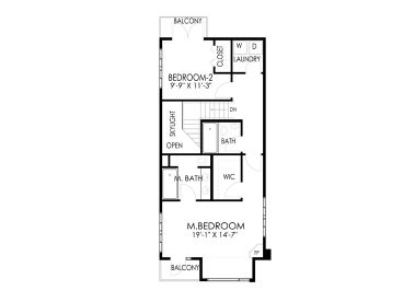 2nd Floor Plan, 056H-0005