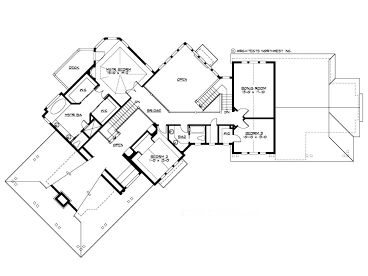 2nd Floor Plan, 035H-0061