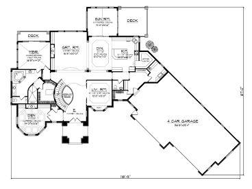 1st Floor Plan, 020H-0338