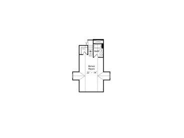 2nd Floor Plan, 043H-0134