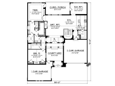 Floor Plan, 020H-0279