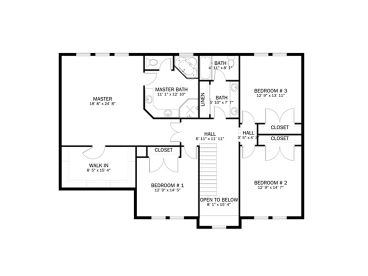2nd Floor Plan, 065H-0001