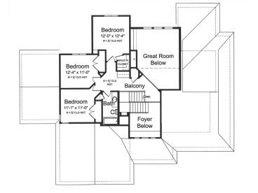 2nd Floor Plan, 046H-0008