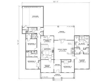 Floor Plan, 025H-0073