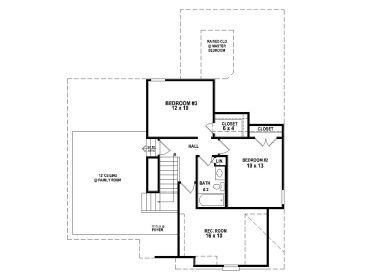 2nd Floor Plan, 006H-0153
