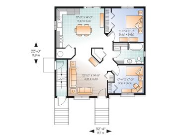 1st Floor Plan, 027M-0042