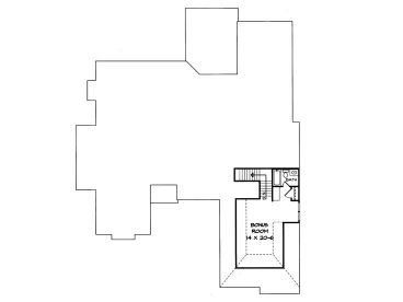 2nd Floor Plan, 019H-0062