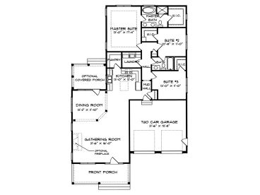 Floor Plan, 029H-0006