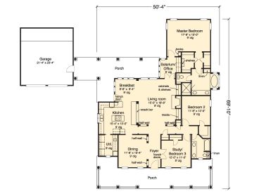 Floor Plan, 054H-0009