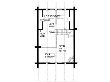 2nd Floor Plan, 012L-0080