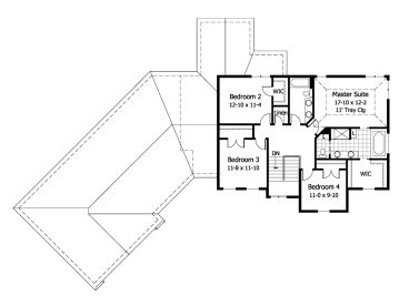 2nd Floor Plan, 023H-0116