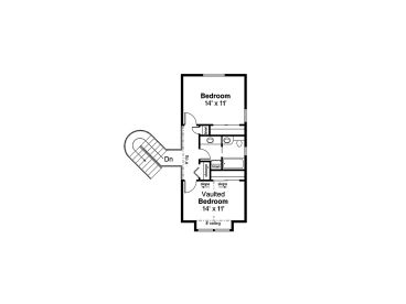 2nd Floor Plan, 051H-0405