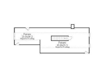 2nd Floor Plan, 042H-0016