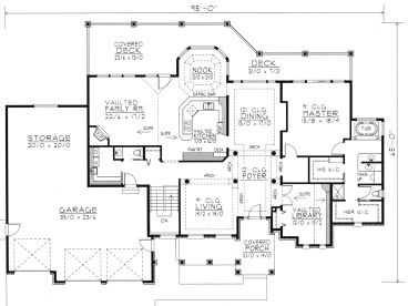 Floor Plan, 018H-0019