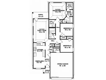Floor Plan, 006H-0031