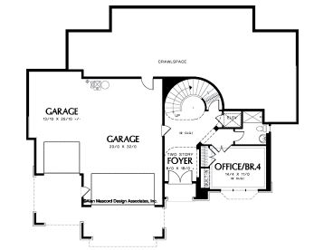 1st Floor Plan, 034H-0083