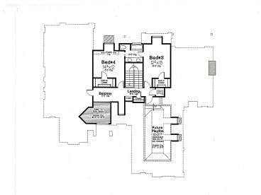 2nd Floor Plan, 002H-0072