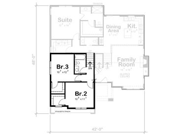 2nd Floor Plan, 031H-0522