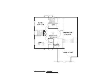 2nd Floor Plan, 007H-0072
