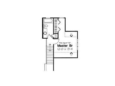 2nd Floor Plan, 047H-0047